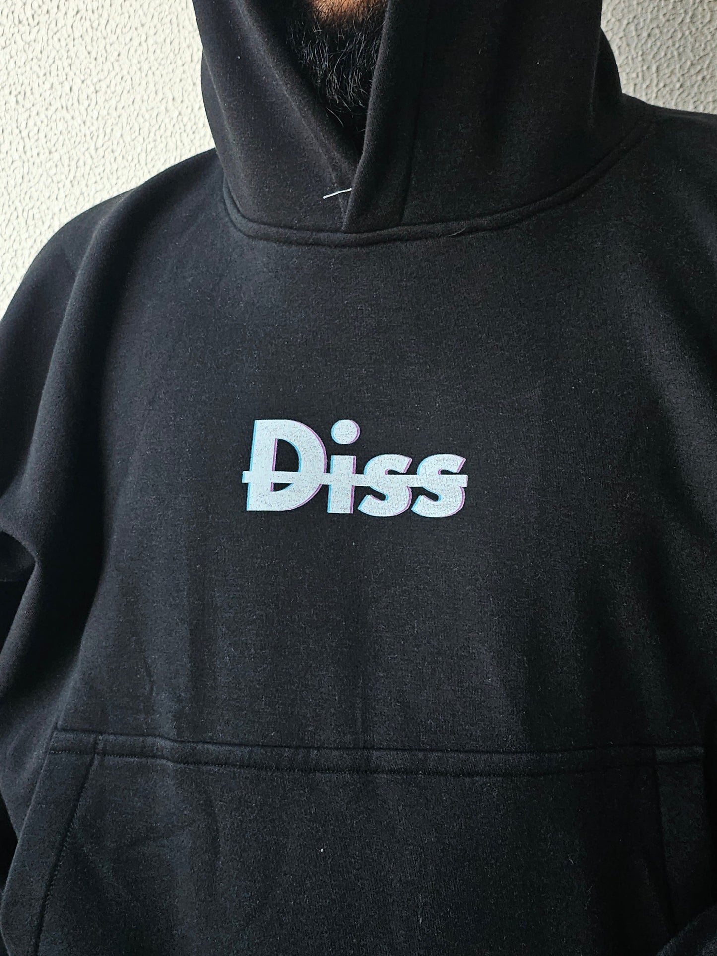 Hoodie Black "Be The Change" Diss Clothing