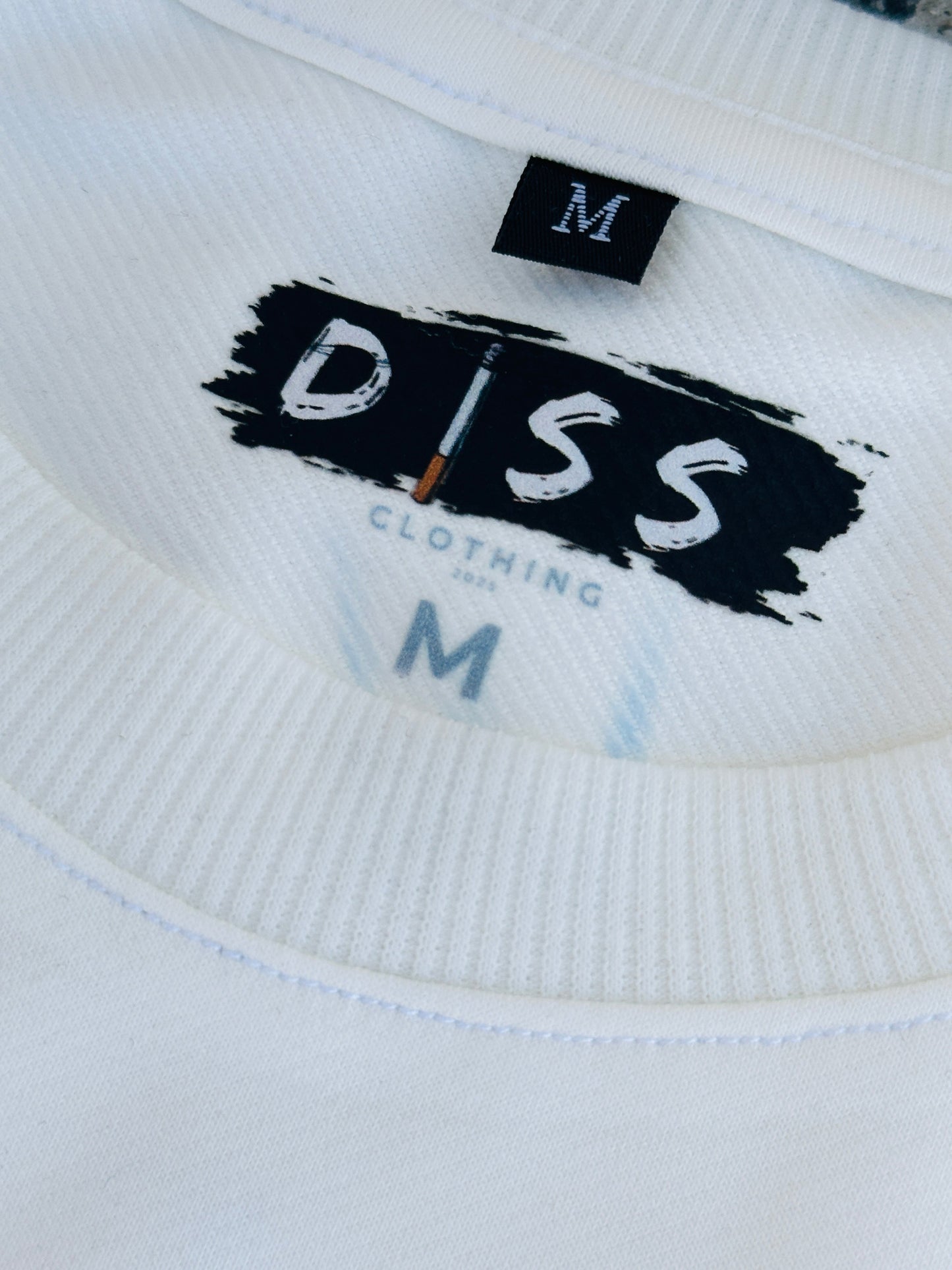 "Plain" White Diss Clothing