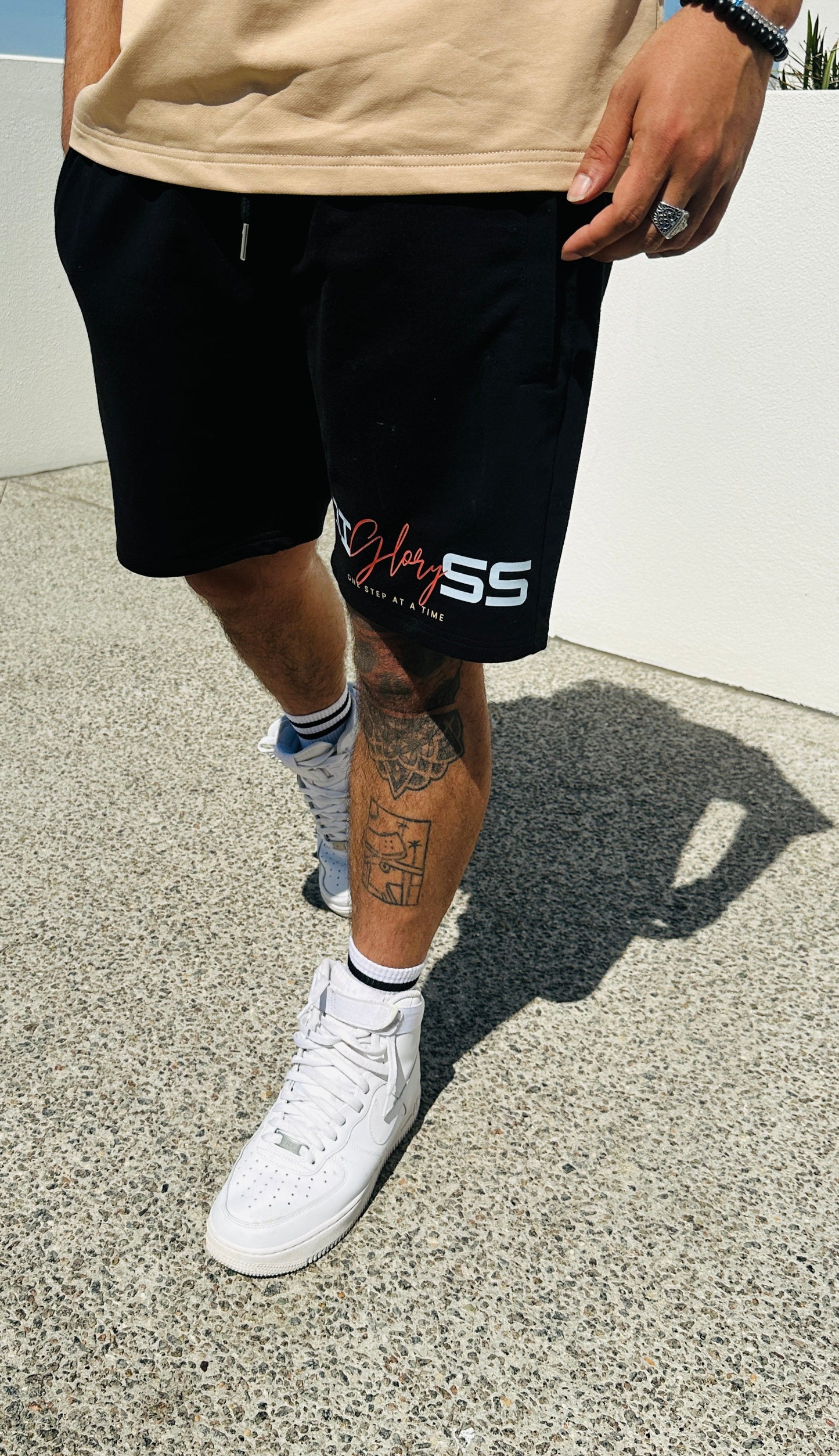 "Glory" Black Shorts Diss Clothing