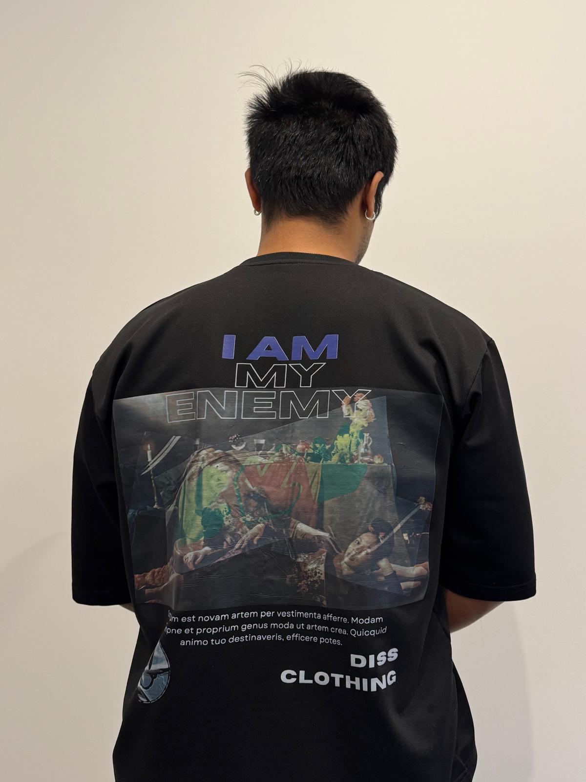 "IAMMYENEMY" BLACK Diss Clothing