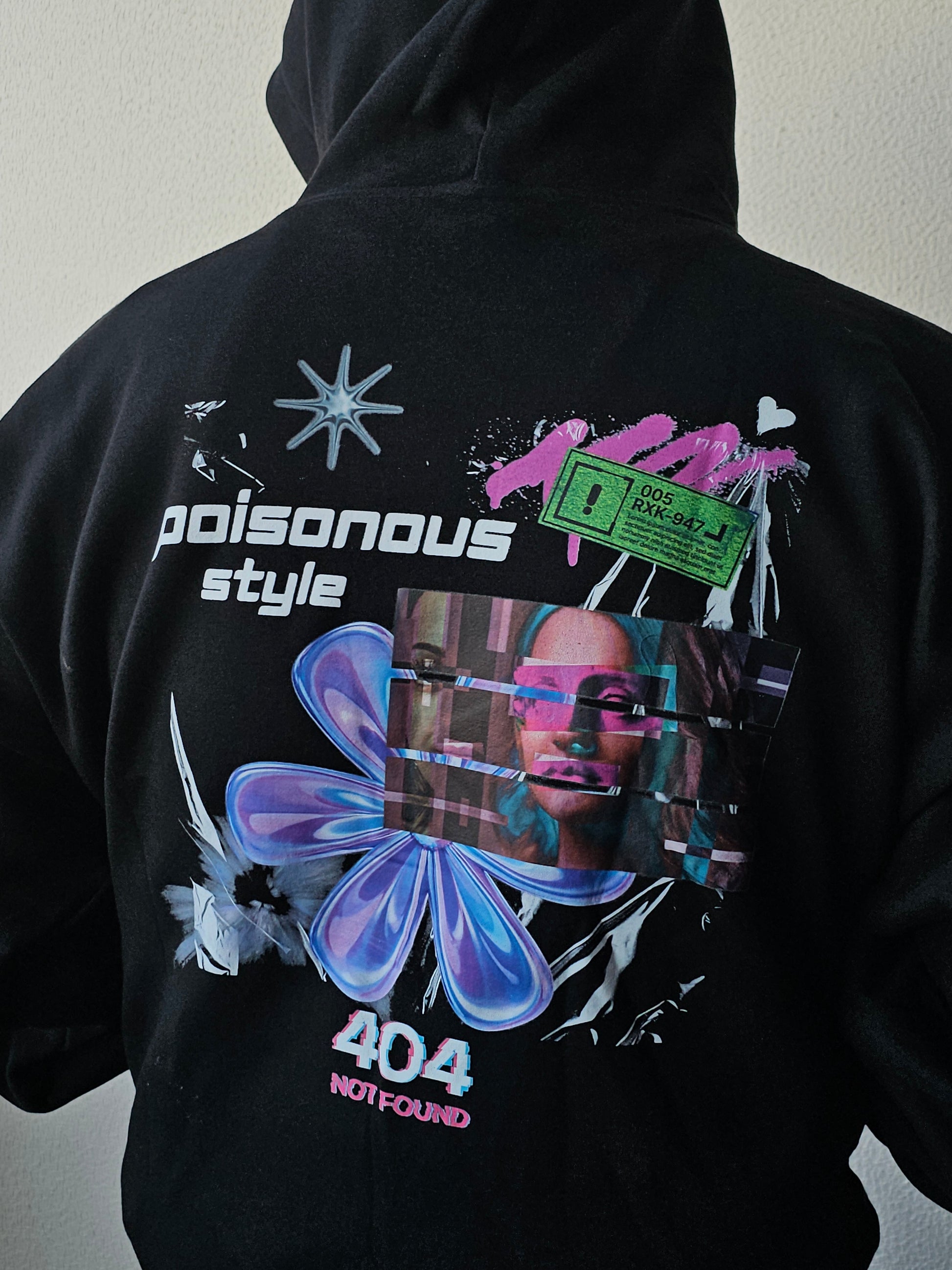Hoodie Black "Poisonous Style" Diss Clothing
