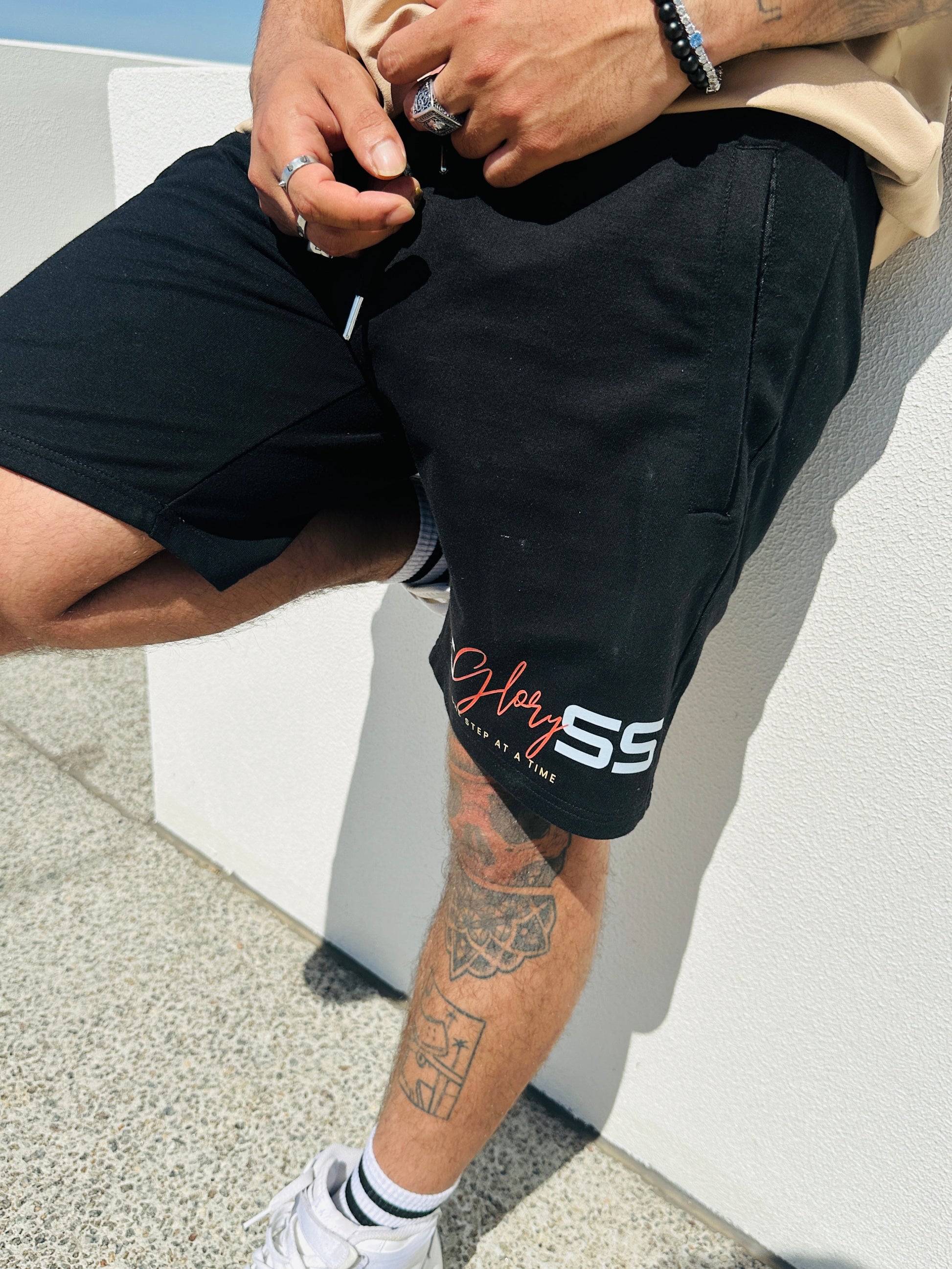 "Glory" Black Shorts Diss Clothing