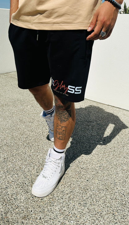 "Glory" Black Shorts Diss Clothing