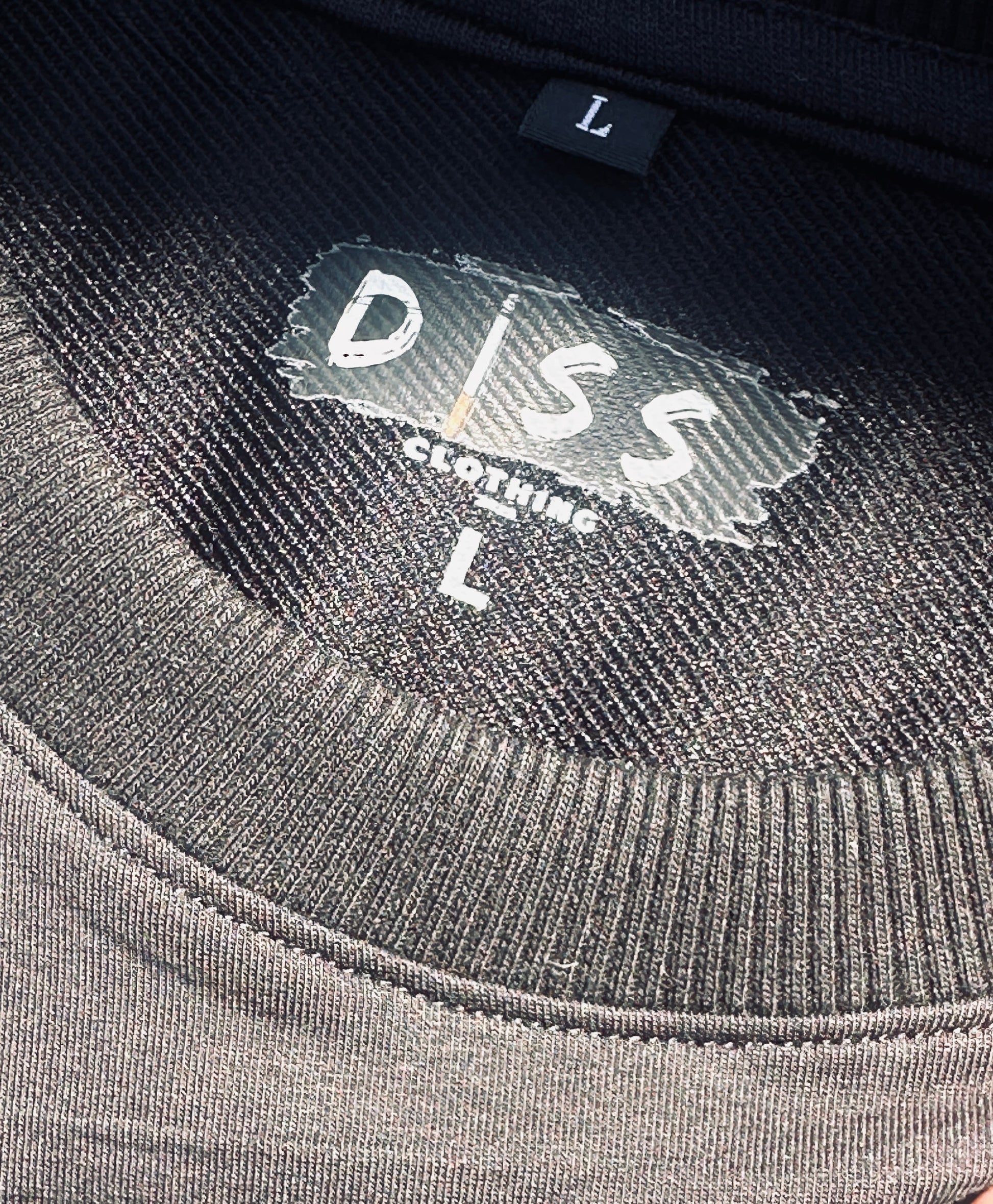 "Floral" Black Diss Clothing